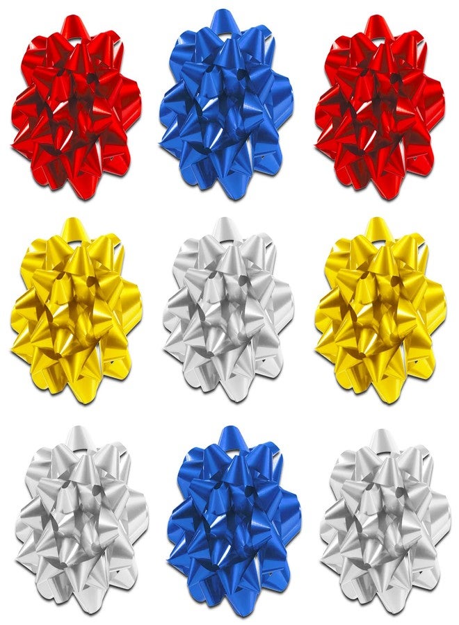 Crenstone Mini Bows Bulk Set - Bundle with 200+ Mini Bows for Christmas Gifts, Crafts, Gift Wrapping, Birthdays, and More | Multi Color Gift Wrap Bows - Image 2